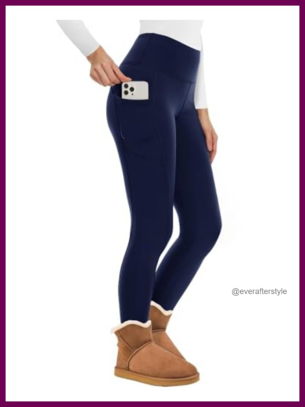 Fleece Lined Leggings Women Winter Thermal Warm Thick High Waist